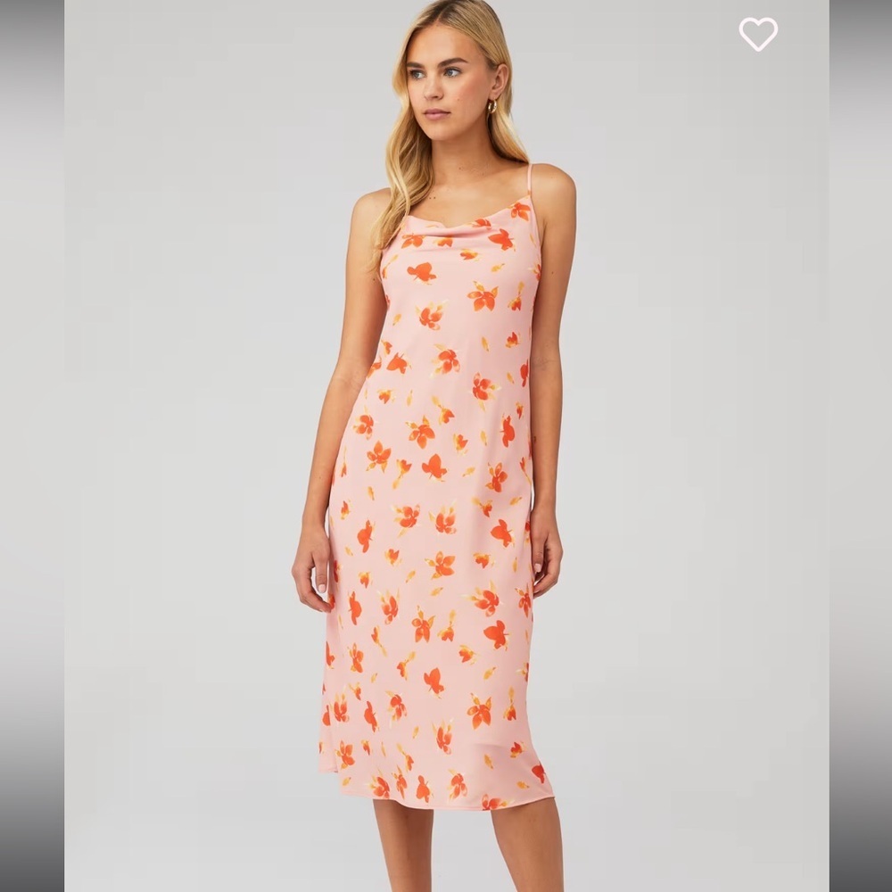 RESA BERRI SLIP DRESS floral punch